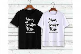 Couple T Shirts Mockup Matching Couples Shirts On Hangers 179742 Clothing Design Bundles Shirt Mockup Tshirt Mockup Design Mockup Free