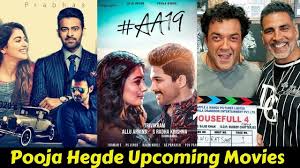 Pooja Hegde Upcoming Movies List 2019 2020 With Cast Director And Rele Movie List Upcoming Movies Movies