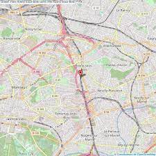 Many restaurants and rosny 2 shopping centre can be found in the surroundings. Plan Rosny Sous Bois Carte Ville Rosny Sous Bois
