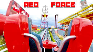 It is the tallest and fastest roller coaster in europe, as well as the tallest giga coaster. Red Force Ferrari Land On Ride Pov S Hd Gopro Youtube