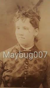 Antique Cabinet Card Photograph Identified Family History Myers Bowen  Picture