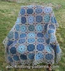This video is the first 10 rounds of the blanket.got a. Abc Knitting Patterns Flower Arbor Throw