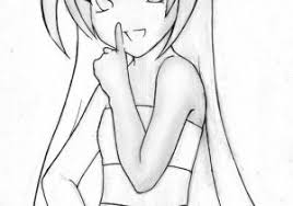 28 collection of cloak drawing easy high quality free cliparts. Cute Girl Sketches Easy