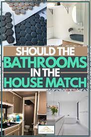 I cut them to length and height. Should The Bathrooms In A House Match Home Decor Bliss