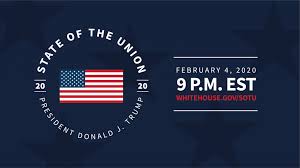 Image result for donald trump state of union speech 2020