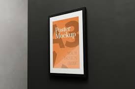 Download Free Psd A3 Poster Mockup