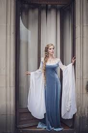 Elven Wedding Dress Fairy Wedding Dress Elven Bride Dress Etsy In 2020 Elven Wedding Dress Fairy Wedding Dress Fantasy Dress