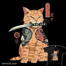 Catana Samurai Art Cat Art Art
