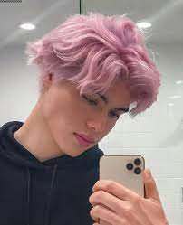 Pin By Brian Vargas On Beautiful Boys In 2021 Dyed Hair Men Men Hair Color Long Pink Hair