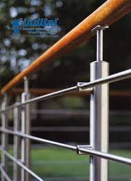 Maybe you would like to learn more about one of these? For A Striking Modern Railing Stainless Steel Round Bar And Our Woodinox Line Of Modern Rails Deck Railings Stainless Steel Stair Railing Steel Stair Railing
