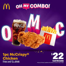 Изучайте релизы m.c.crispy на discogs. Mcdonald S Oh My Combo Mccrispy Edition Bang For Your Facebook
