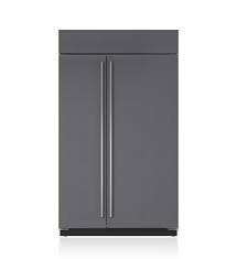 ,ltd is a pro fe ssional commercial refrigeration equipment. 48 Classic Side By Side Refrigerator Freezer With Internal Dispenser Panel Ready Bi 48sid O Sub Zero Appliances