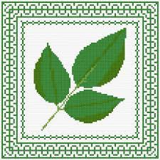 There are even specific fabric suggestions to help you out. Leaves Cross Stitch Designs