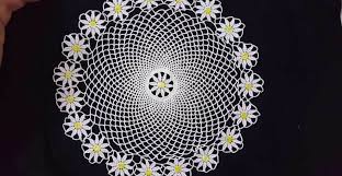 Tig isleri orguler yuvarlak yatak odasi dantelleri. Papatyali Yuvarlak Oda Takimi Nasil Yapilir El Isi Ornek