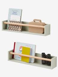 Étagères murales pour livres de poche et grands livres. Etagere Murale Enfant Meubles Rangements Pour Enfants Vertbaudet