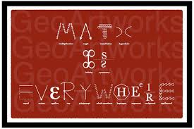 Math Is Everywhere Mathematical Poster 11 By 17 39 00 Via Etsy Math Is Everywhere Math Classroom Posters Math Poster