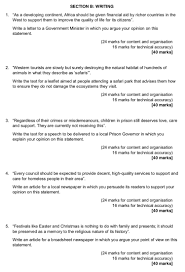 All you need is a pen. Gcse English Language Paper 2 Model Answers First Rate Tutors