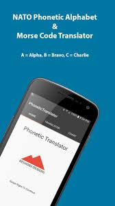 Each letter and number are assigned a sequence of dots and . Nato Phonetic Alphabet And Morse Code Translator For Android Apk Download
