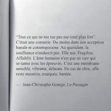 À moins que tu sois encore ici et que je ne m'en rende pas compte. Ce Qui Ne Nous Tue Pas Nous Rend Plus Fort Une Rch Et Apres