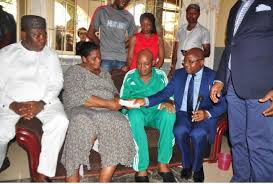 Chukwu disclosed this on sunday in an interview with the news agency of nigeria. Otedola Fulfils Promise Issues 50 000 Cheque To Christian Chukwu Latest Sports News In Nigeria