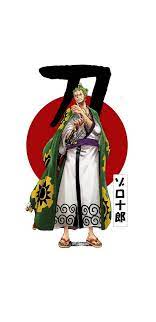 Roronoa zoro wano kuni samourai no cap. Zoro Wano Zoro One Piece One Piece Wallpaper Iphone One Piece Drawing