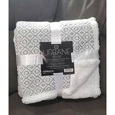 This throw blanket's gray shade should work with most rooms' décor schemes, and its rich, textured layers make it look much more expensive than it actually is. Two Pack Of Urbane Designer Super Soft Sherpa Grey White Throw Blanket Only 7 49 Each Keep Them Both Or Gift One To A Friend 13 Deals