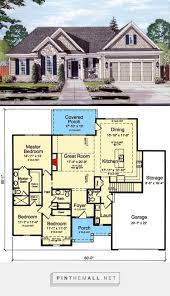 Plan 39276st One Level 3 Bed Open Concept House Plan Open Concept House Plans Craftsman House Plans Architectural Design House Plans