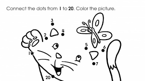 Children need a lot of practice forming numbers, counting to 10, and tracing numbers to work on number fluency and these super cute, farm themed do a dot printables numbers are a fun way for preschoolers, kindergartners, and grade 1 students to get practice with. Dot To Dot Worksheets Numbers 1 20 Novocom Top