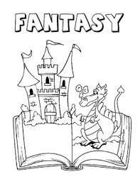 Literary Genre Coloring Pages Different Types Of Books Types Of Books Book Genres