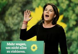 Annalena baerbock sonntagsfrage linkspartei schreibprozess grundsatz drei. Promising Change Germany S Greens Make First Bid For Chancellery Reuters