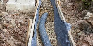 The simple idea behind a french drain is this: How Do I Know If I Need A French Drain Total Home Performance Crawl Space Encapsulations Easton Maryland Md