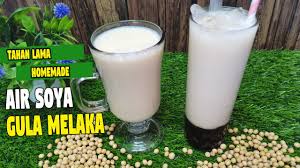 Bersihkan kacang soya daripada bendasing. Cara Buat Air Soya Tahan Lama Homemade Gula Melaka Mudah Sedap Youtube