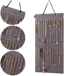 Check spelling or type a new query. Kgmcare Wall Hanging Jewelry Organizer Storage With 24 Hook Wall Mounted Jewelry Display Hanging On Door Closet Necklace Holder For Bracelet Ring Chain Jewelry Accessories Shoe Jewelry Watch Accessories Rayvoltbike Com