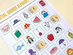 Of the 26 letters in the english alphabet, only 14 stand for a single speech sound: Beginning Sounds Alphabet Matching Game