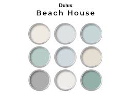 Beach House Colors Dulux Paint Palette