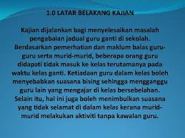 Pendidikan merupakan salah satu hal yang penting dalam kehidupan sebab dengan pendidikan tersebutlah nantinya orang karena begitu pentingnya maka dalam proses belajar mengajar harus bisa berjalan sesuai dengan tujuan yang. Kertas Cadangan Kajian Tindakan Tajuk Kajian Menangani Masalah