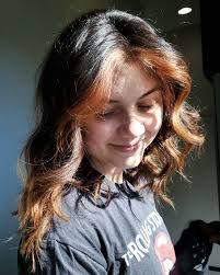 🔥TikTok Trendsetters 🌟 . Love the money piece trend so much! I love the  POP! 🌟👏🏻 So fun! Such a cute change for this sweet soul! . . .  #guytangmydentity #guytang #mydentity #beforeandafter #hairmakeover  #balayage #moneypiece