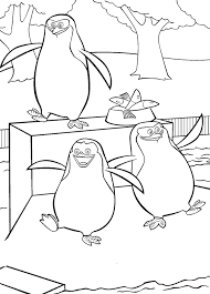 Malvorlage Pinguine Aus Madagascar Coloring And Malvorlagan