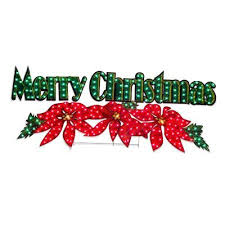 Holiday Living 2 3 Ft Merry Christmas Outdoor Christmas Decoration Merry Christmas Sign Merry Christmas Decoration Christmas Decorations