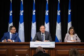 Dans la même conférence de presse, il réaffirmera d'ailleurs l'autonomie de la défense nucléaire française face aux etats. Conference De Presse On A Besoin Que Le Quebec Renaisse Journal Le Nord