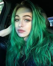 Ual Green Hair Dyed Hair Grunge Hair