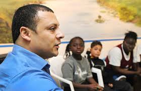 Olympian shares homeless story with children at Safe Harbour