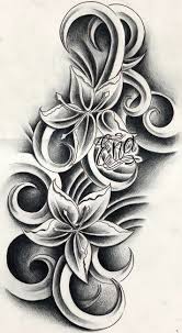 Black And White Lily Tattoo Men Custom Flowers Tattoo Design By Willemxsm On Deviantart Black And White Flower Tattoo Flower Tattoo Designs Lily Tattoo Design