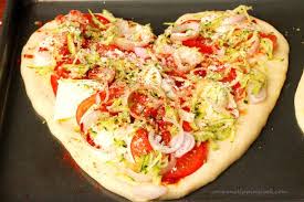 Valentine's dinner for the kids! Heart Shaped Pizzas 3 Ways Coupon Clipping Cook
