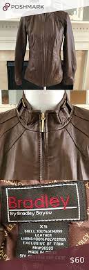 Bradley Bayou Xs Brown Leather Jacket Leather Jacket Shopping Brown Leather Jacket Leather Jacket