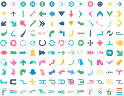 インフォグラフィック矢印素材 インフォグラフィック 矢印 デザイン 手書きフレーム