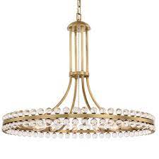 Mill Mason Emma Aged Brass 12 Light Chandelier Bellacor Crystorama Brass Chandelier Wagon Wheel Chandelier