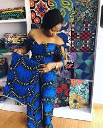 Royal Blue And Yellow Available N6000 6yards Good Quality 100 Cotton No Washing Fading To Pla African Fashion Women African Dresses Modern African Dress