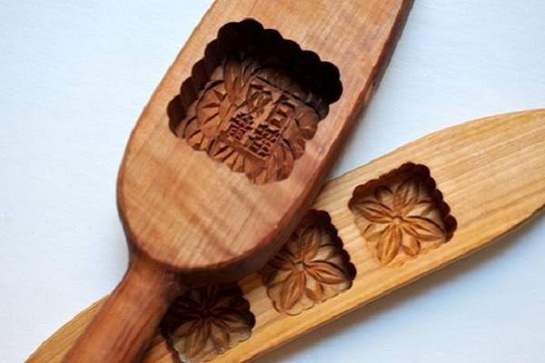 Khuôn bánh Trung thu bằng gỗ 