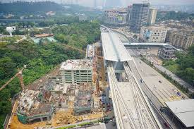 Phileo damansara, sungai buloh, sungai. Phileo Damansara Mrt Station Big Kuala Lumpur